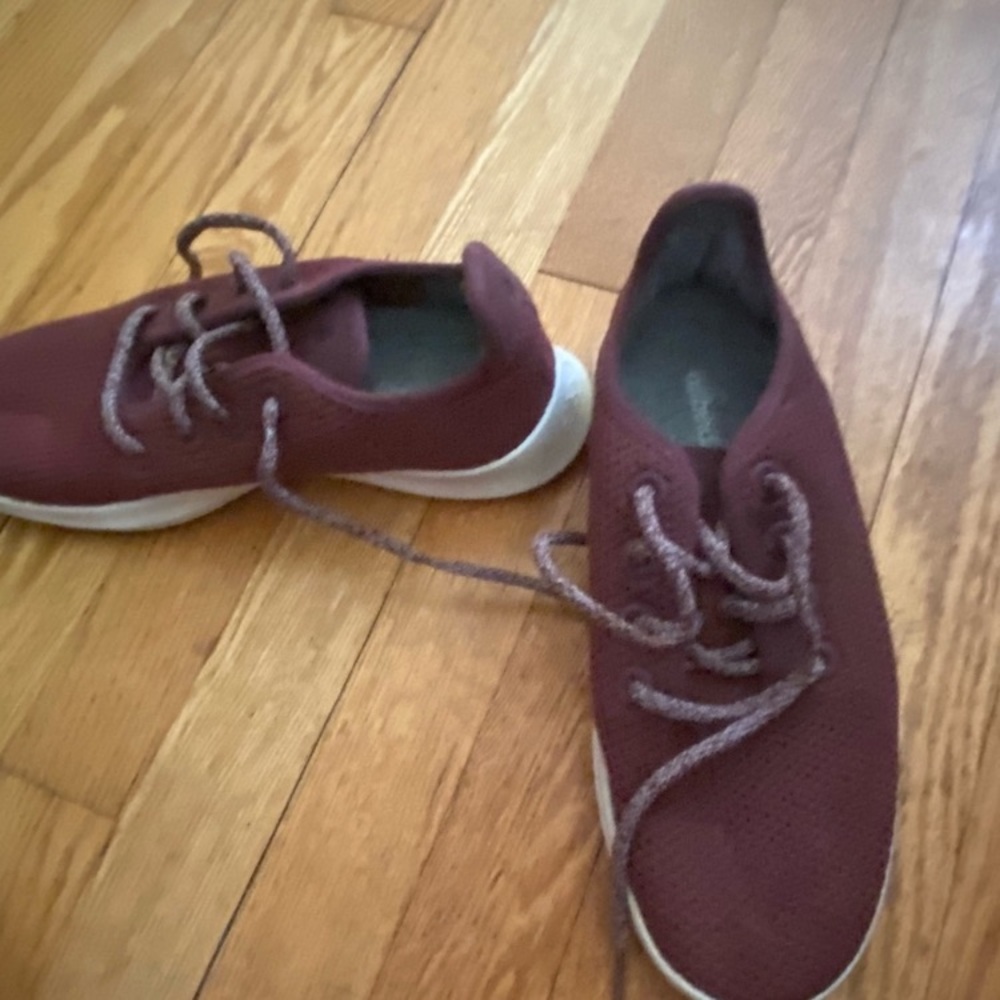 All Birds Burgundy Tree Runners Kauri Zin Comfort Sho… Gem